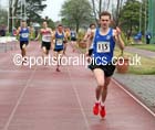 Michael Wilson (Sunderland) wins the Jimmy Hedley 800 metres, North Eastern Grand Prix, Monkton Stadium, Jarrow. Photo: David T. Hewitson/Sports for All Pics